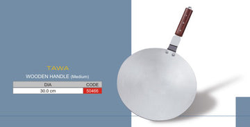 Tawa Aluminium Wooden Handle