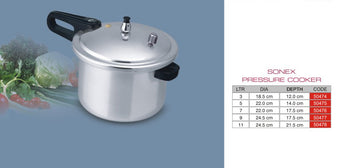 Sonex Pressure Cooker - Aluminium