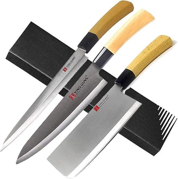 3 Pcs Heavy Duty Knife Set – Professional Kitchen Knives
