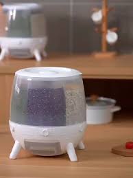 Rotatable Rice and cereal Dispenser round
