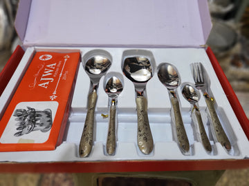AJWA 29-Piece Stainless Steel Cutlery Set.