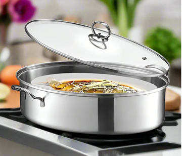 Alpha Stainless Steel Fishpot