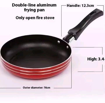 NON STICK ALUMINIUM EGG FRYING PAN 12 cm