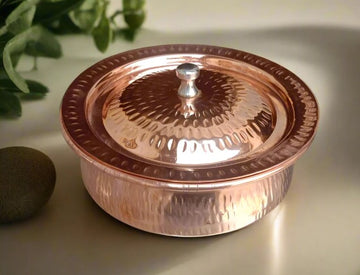 Copper cooking Handi Full Copper