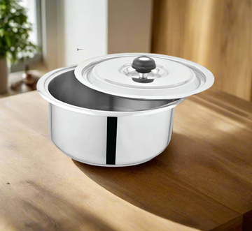 Alpha Stainless Steel Casseroles With Steel Lid
