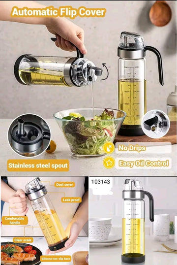Oil Bottle (Glass 500ml)