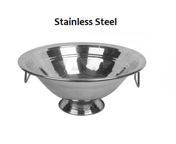 Stainless Steel Rice & Vegetable Washing Bowl