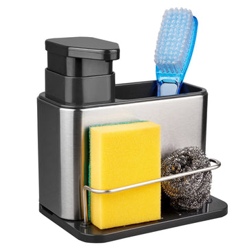 3 in 1 Sink Organizer with Soap Dispenser