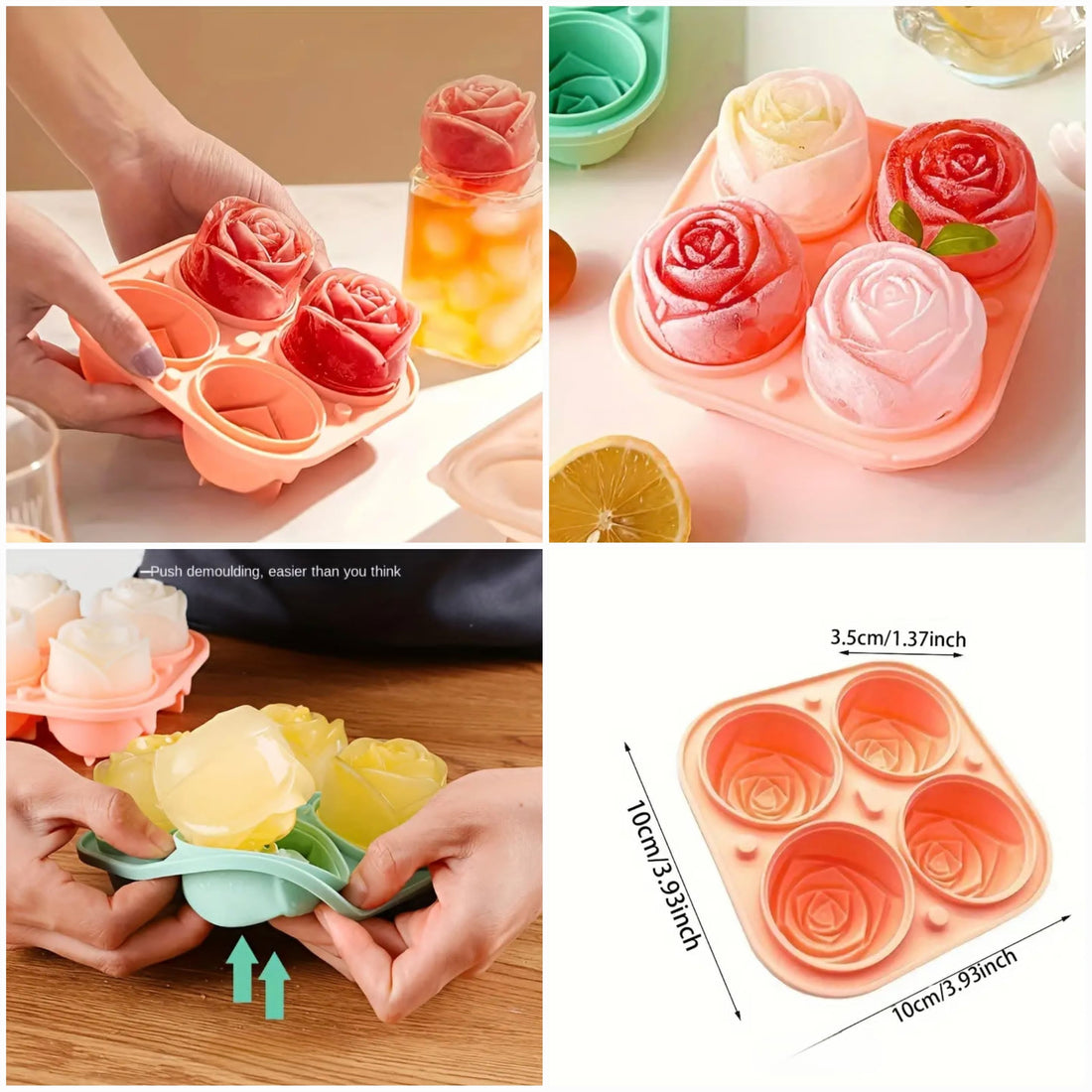 Rose Ice Cube Dish