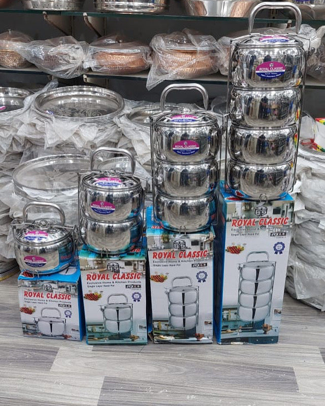 Tiffin Belly Stainless Steel