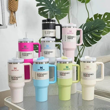 Stanley Quencher H2.0 FlowState Tumbler – 40 oz. plain colours