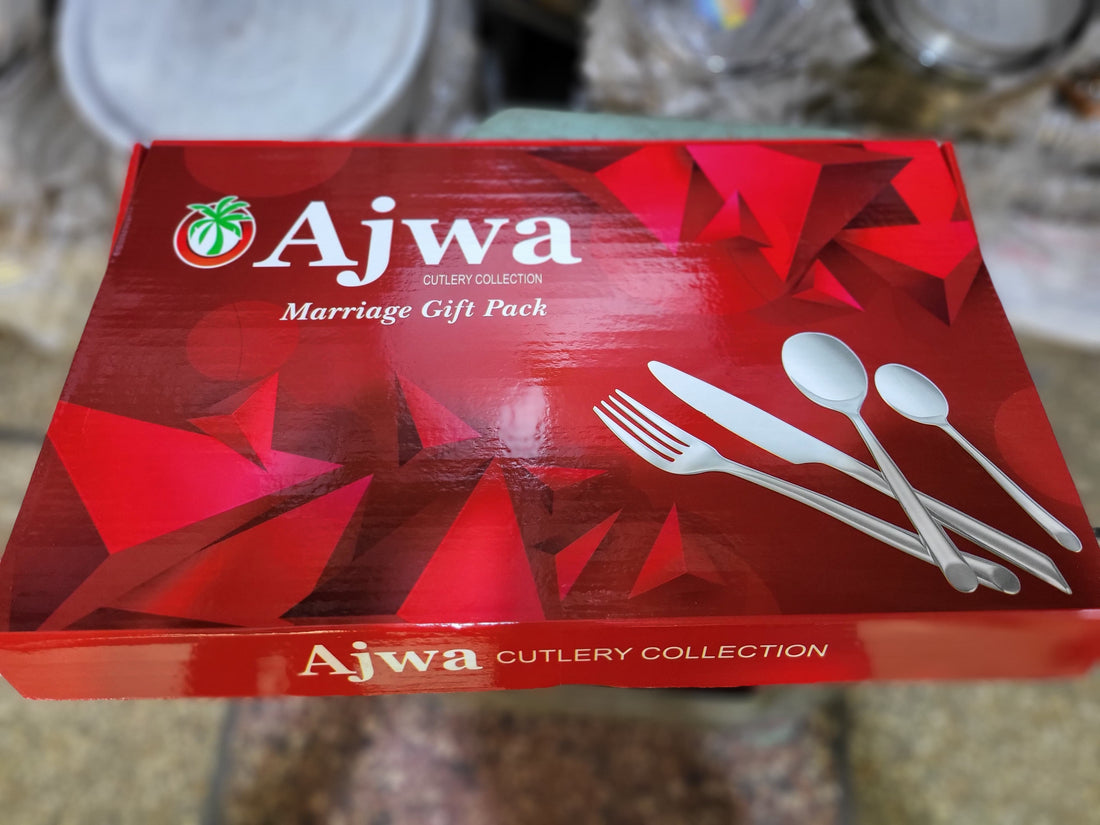 AJWA 29-Piece Stainless Steel Cutlery Set.