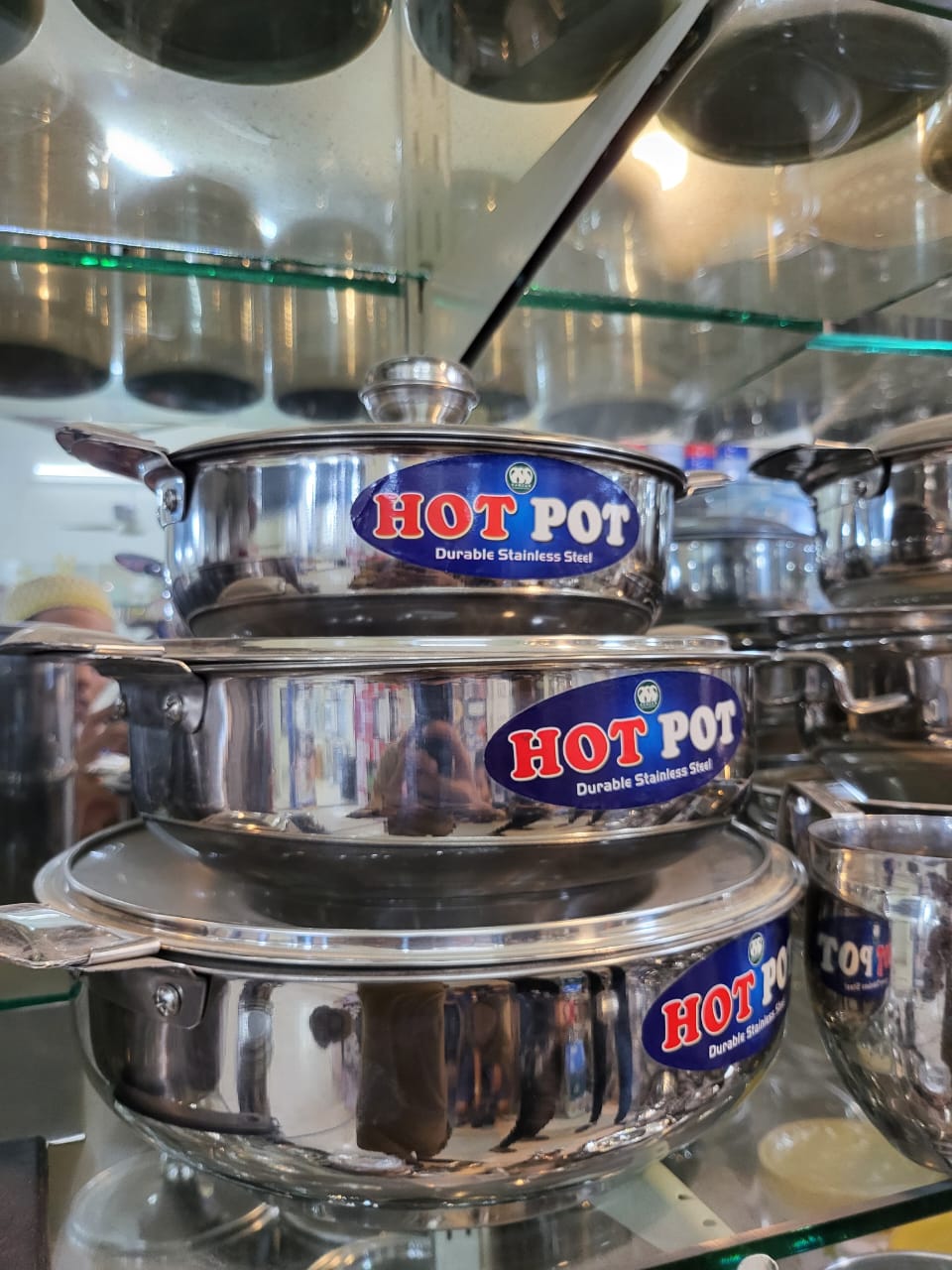 Durable Stainless Steel Insulated Hotpot with Locking Lid