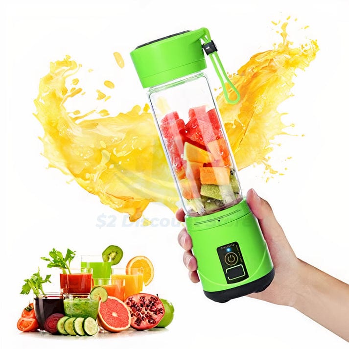 Portable and Rechargeable Battery Juice Blender, model number HM-03