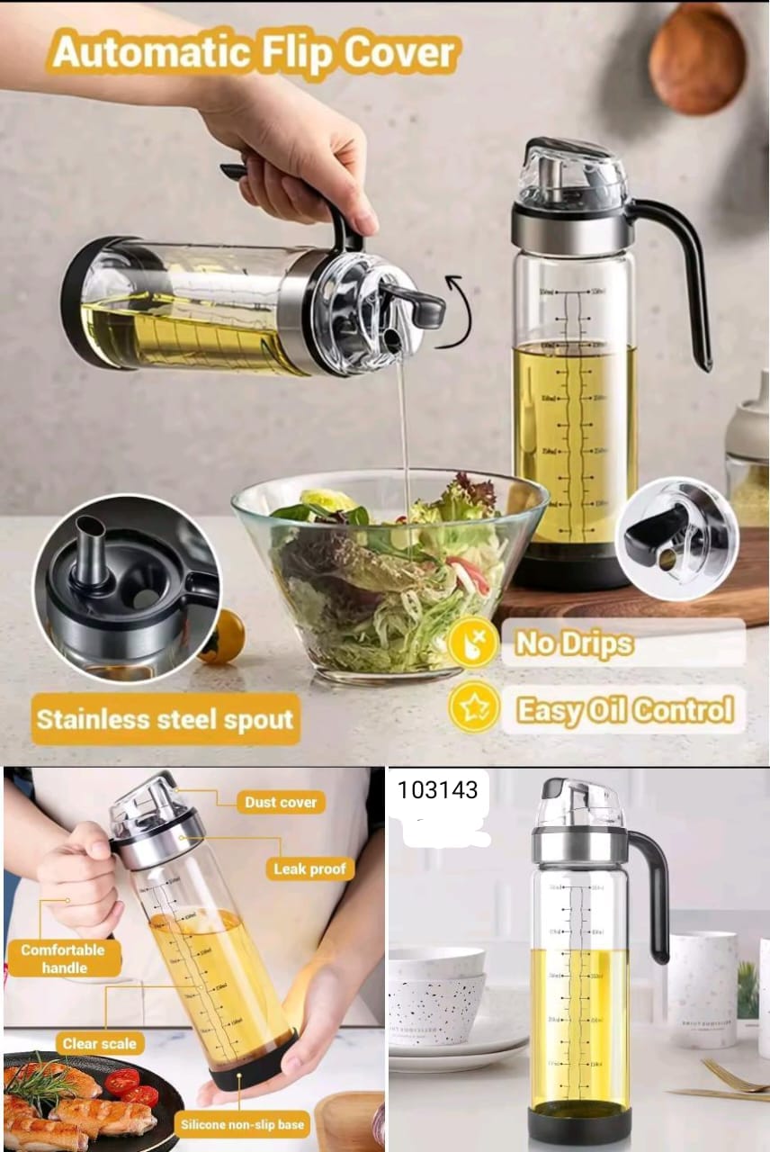 Oil Bottle (Glass 500ml)