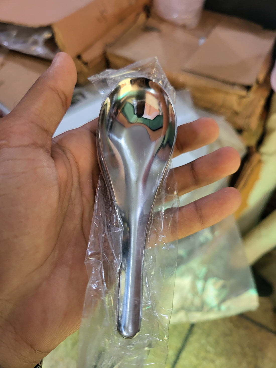 High-Quality Stainless Steel Bohra Spoons (1 dozen)